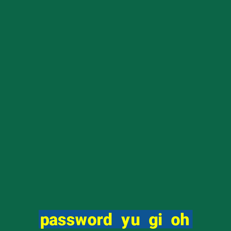 password yu gi oh forbidden memories